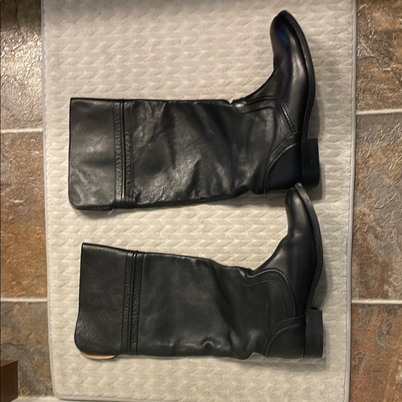 Black Over the Knee Boots - Picture 3 of 11